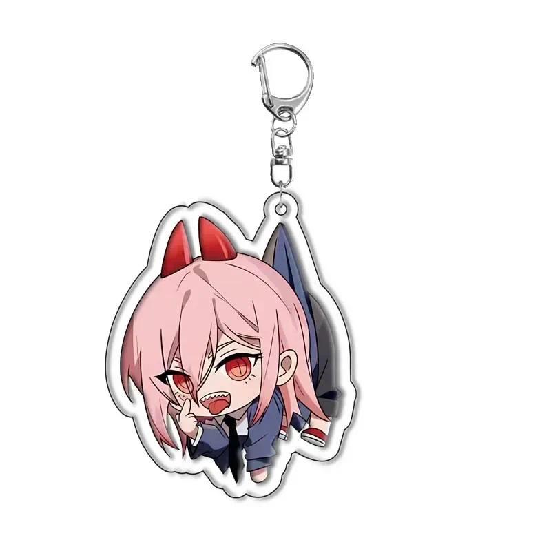 Anime Chainsaw Man Keychain Pochita Makima Cartoon Acrylic Bag Tag Keys Cos Trendy Móc Khóa In Theo Yêu Cầu, Chất Liệu Mica Trong Suốt In 2 Mặt , Dày 4mm 12 Anime Chainsaw Man Keychain Pochita Makima Cartoon Acrylic Bag Tag Keys Cos Trendy Móc Khóa In Theo Yêu Cầu, Chất Liệu Mica Trong Suốt In 2 Mặt , Dày 4mm - Ảnh 12