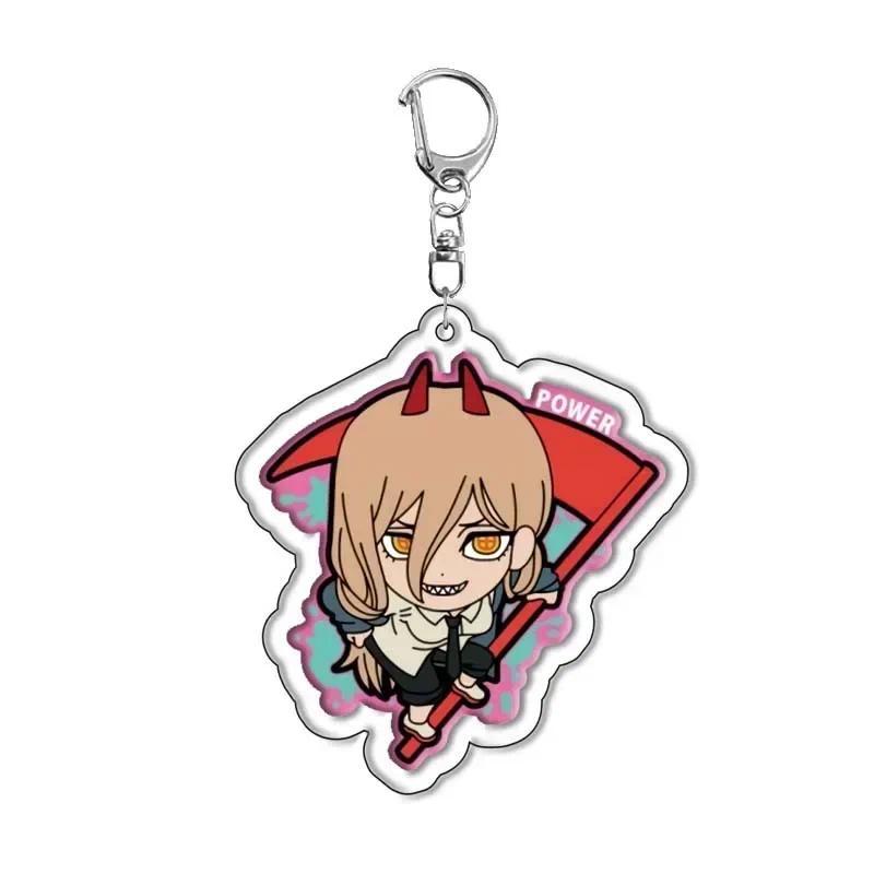 Anime Chainsaw Man Keychain Pochita Makima Cartoon Acrylic Bag Tag Keys Cos Trendy Móc Khóa In Theo Yêu Cầu, Chất Liệu Mica Trong Suốt In 2 Mặt , Dày 4mm 14 Anime Chainsaw Man Keychain Pochita Makima Cartoon Acrylic Bag Tag Keys Cos Trendy Móc Khóa In Theo Yêu Cầu, Chất Liệu Mica Trong Suốt In 2 Mặt , Dày 4mm - Ảnh 14