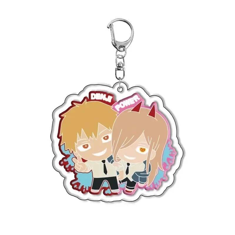 Anime Chainsaw Man Keychain Pochita Makima Cartoon Acrylic Bag Tag Keys Cos Trendy Móc Khóa In Theo Yêu Cầu, Chất Liệu Mica Trong Suốt In 2 Mặt , Dày 4mm 20 Anime Chainsaw Man Keychain Pochita Makima Cartoon Acrylic Bag Tag Keys Cos Trendy Móc Khóa In Theo Yêu Cầu, Chất Liệu Mica Trong Suốt In 2 Mặt , Dày 4mm - Ảnh 20