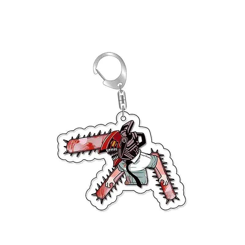 Anime Chainsaw Man Keychain Pochita Makima Cartoon Acrylic Bag Tag Keys Cos Trendy Móc Khóa In Theo Yêu Cầu, Chất Liệu Mica Trong Suốt In 2 Mặt , Dày 4mm 6 Anime Chainsaw Man Keychain Pochita Makima Cartoon Acrylic Bag Tag Keys Cos Trendy Móc Khóa In Theo Yêu Cầu, Chất Liệu Mica Trong Suốt In 2 Mặt , Dày 4mm - Ảnh 6