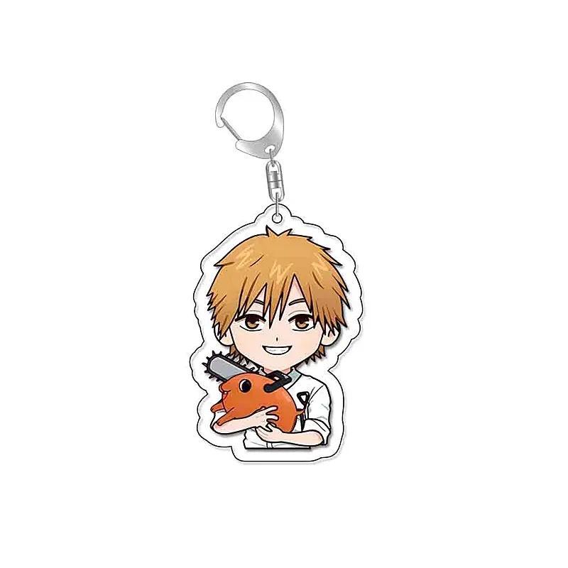 Anime Chainsaw Man Keychain Pochita Makima Cartoon Acrylic Bag Tag Keys Cos Trendy Móc Khóa In Theo Yêu Cầu, Chất Liệu Mica Trong Suốt In 2 Mặt , Dày 4mm 8 Anime Chainsaw Man Keychain Pochita Makima Cartoon Acrylic Bag Tag Keys Cos Trendy Móc Khóa In Theo Yêu Cầu, Chất Liệu Mica Trong Suốt In 2 Mặt , Dày 4mm - Ảnh 8