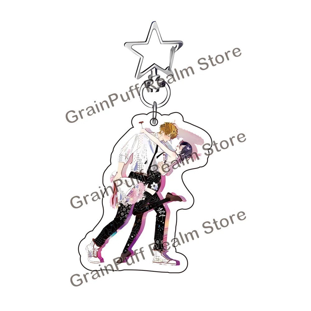 Anime Chainsaw Man Keychain With Reze Denji Character, Mica Acrylic Model With Sharp Print To Móc Khóa In Theo Yêu Cầu, Chất Liệu Mica Trong Suốt In 2 Mặt , Dày 4mm 2 Anime Chainsaw Man Keychain With Reze Denji Character, Mica Acrylic Model With Sharp Print To Móc Khóa In Theo Yêu Cầu, Chất Liệu Mica Trong Suốt In 2 Mặt , Dày 4mm - Ảnh 2