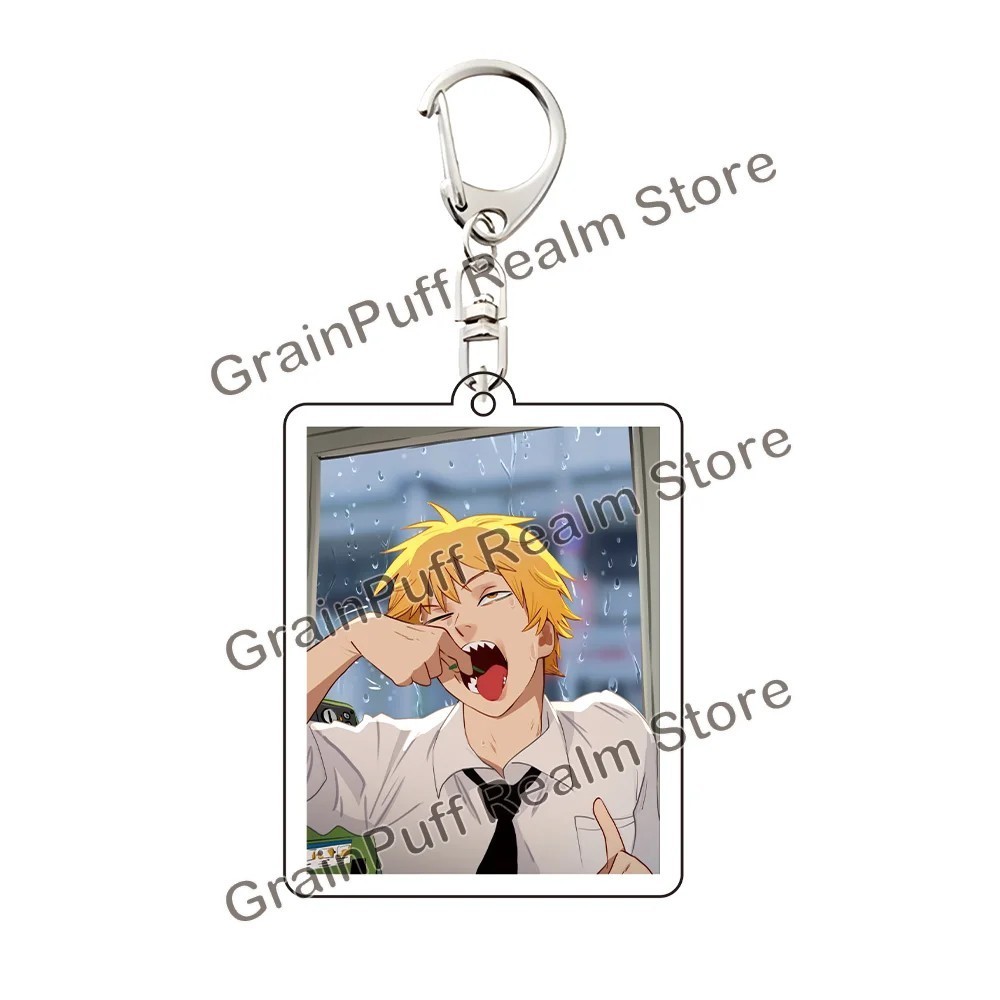 Anime Chainsaw Man Keychain With Reze Denji Character, Mica Acrylic Model With Sharp Print To Móc Khóa In Theo Yêu Cầu, Chất Liệu Mica Trong Suốt In 2 Mặt , Dày 4mm 13 Anime Chainsaw Man Keychain With Reze Denji Character, Mica Acrylic Model With Sharp Print To Móc Khóa In Theo Yêu Cầu, Chất Liệu Mica Trong Suốt In 2 Mặt , Dày 4mm - Ảnh 13