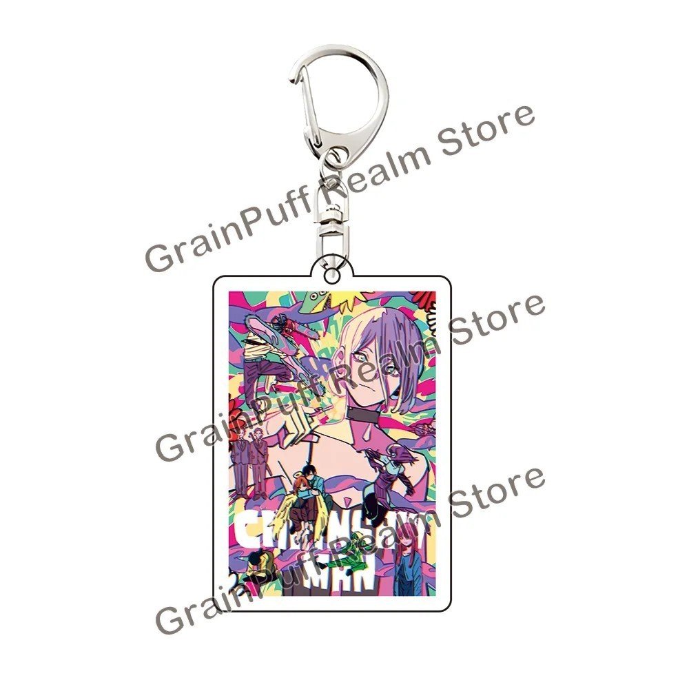 Anime Chainsaw Man Keychain With Reze Denji Character, Mica Acrylic Model With Sharp Print To Móc Khóa In Theo Yêu Cầu, Chất Liệu Mica Trong Suốt In 2 Mặt , Dày 4mm 21 Anime Chainsaw Man Keychain With Reze Denji Character, Mica Acrylic Model With Sharp Print To Móc Khóa In Theo Yêu Cầu, Chất Liệu Mica Trong Suốt In 2 Mặt , Dày 4mm - Ảnh 21