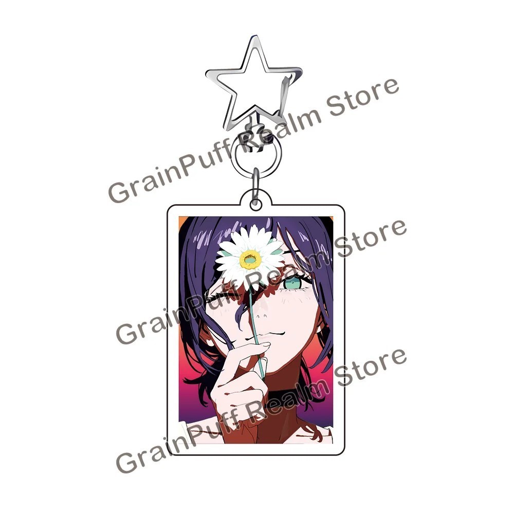 Anime Chainsaw Man Keychain With Reze Denji Character, Mica Acrylic Model With Sharp Print To Móc Khóa In Theo Yêu Cầu, Chất Liệu Mica Trong Suốt In 2 Mặt , Dày 4mm 25 Anime Chainsaw Man Keychain With Reze Denji Character, Mica Acrylic Model With Sharp Print To Móc Khóa In Theo Yêu Cầu, Chất Liệu Mica Trong Suốt In 2 Mặt , Dày 4mm - Ảnh 25