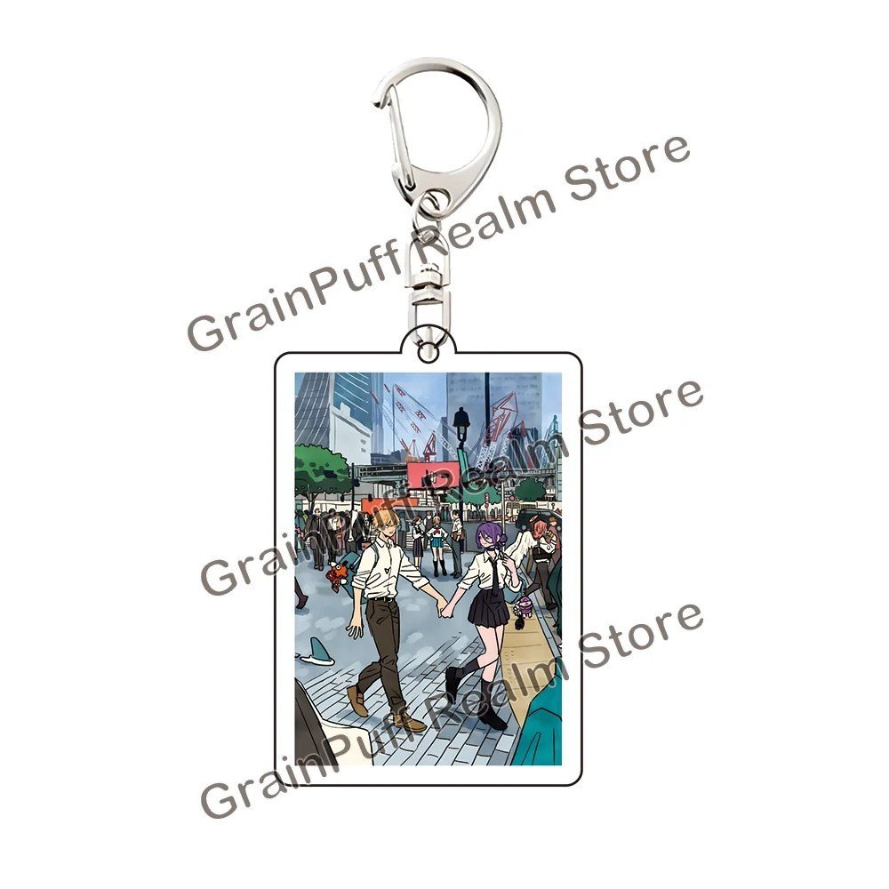 Anime Chainsaw Man Keychain With Reze Denji Character, Mica Acrylic Model With Sharp Print To Móc Khóa In Theo Yêu Cầu, Chất Liệu Mica Trong Suốt In 2 Mặt , Dày 4mm 33 Anime Chainsaw Man Keychain With Reze Denji Character, Mica Acrylic Model With Sharp Print To Móc Khóa In Theo Yêu Cầu, Chất Liệu Mica Trong Suốt In 2 Mặt , Dày 4mm - Ảnh 33