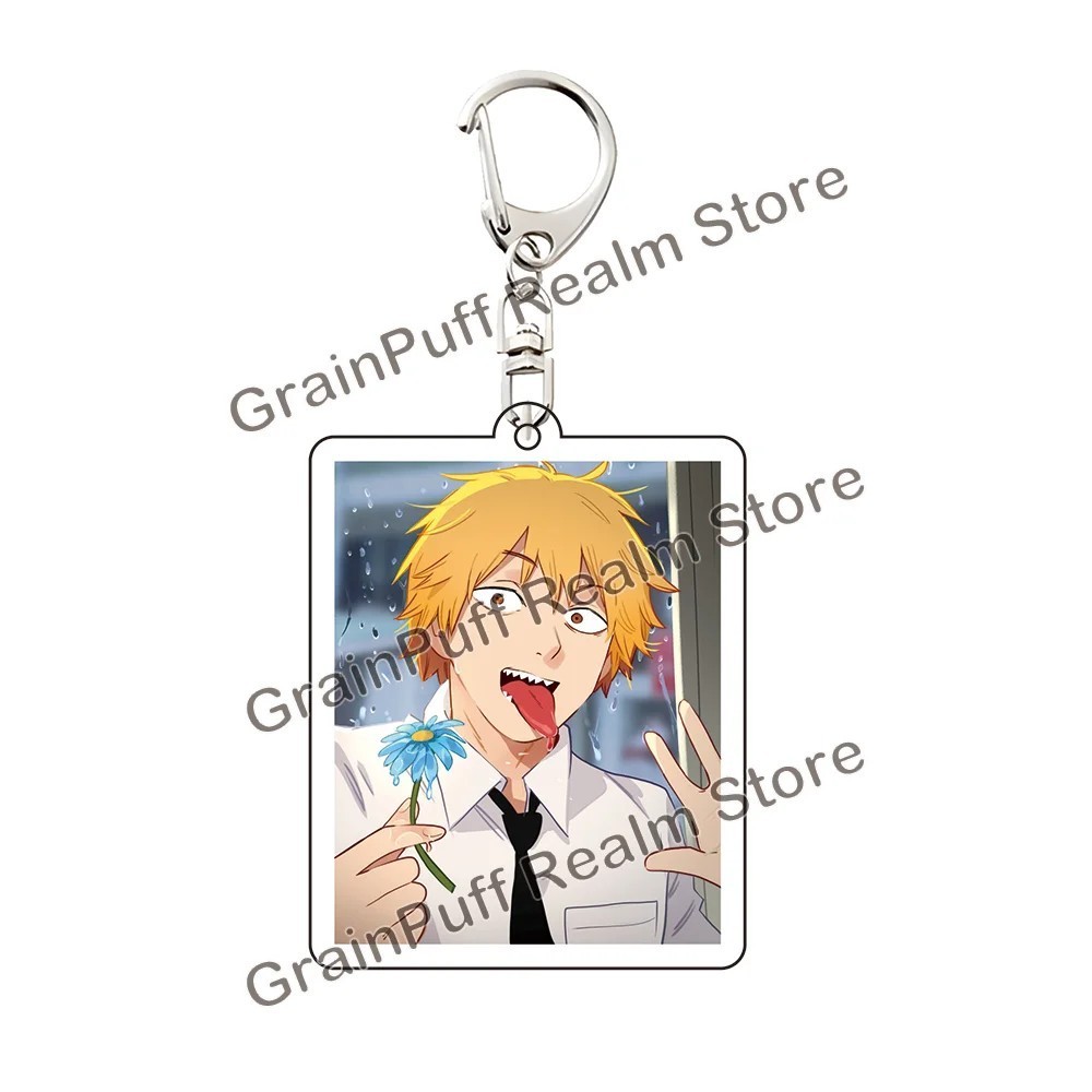 Anime Chainsaw Man Keychain With Reze Denji Character, Mica Acrylic Model With Sharp Print To Móc Khóa In Theo Yêu Cầu, Chất Liệu Mica Trong Suốt In 2 Mặt , Dày 4mm 50 Anime Chainsaw Man Keychain With Reze Denji Character, Mica Acrylic Model With Sharp Print To Móc Khóa In Theo Yêu Cầu, Chất Liệu Mica Trong Suốt In 2 Mặt , Dày 4mm - Ảnh 50