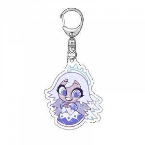 Anime Character Charlie Morningstar Vaggie Alastor Vox Husk Niffty Children's Christmas S Móc Khóa In Theo Yêu Cầu, Chất Liệu Mica Trong Suốt In 2 Mặt , Dày 4mm