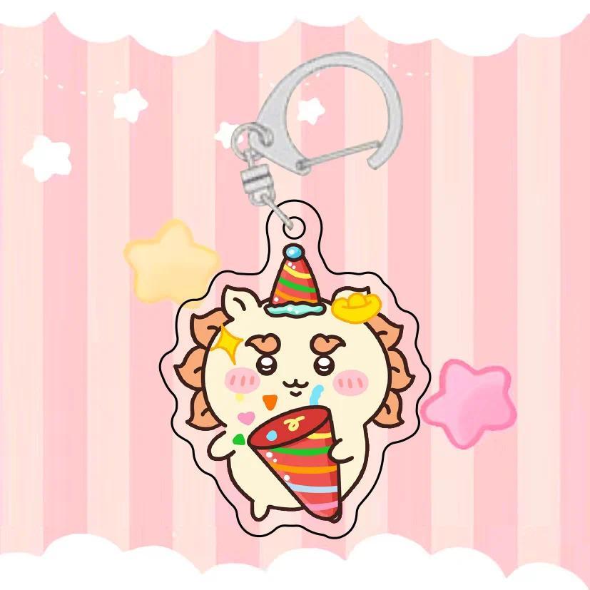 Anime Chiikawa Cartoon Acrylic Keychain Jewelry Girl Hanging Face Key Ring Fashion Móc Khóa In Theo Yêu Cầu, Chất Liệu Mica Trong Suốt In 2 Mặt , Dày 4mm 7 Anime Chiikawa Cartoon Acrylic Keychain Jewelry Girl Hanging Face Key Ring Fashion Móc Khóa In Theo Yêu Cầu, Chất Liệu Mica Trong Suốt In 2 Mặt , Dày 4mm - Ảnh 7