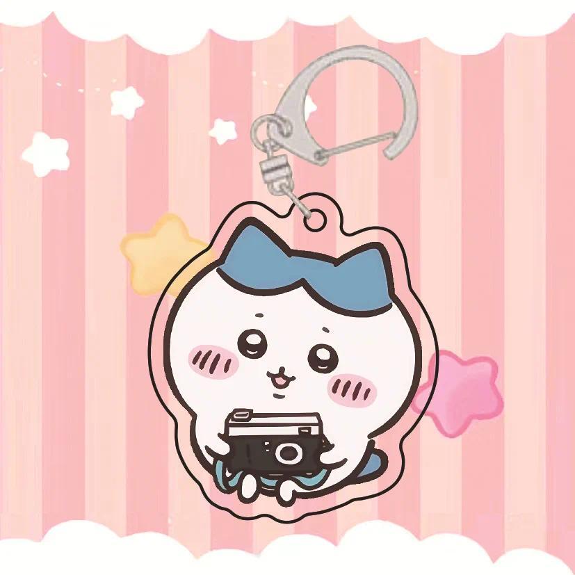 Anime Chiikawa Cartoon Acrylic Keychain Jewelry Girl Hanging Face Key Ring Fashion Móc Khóa In Theo Yêu Cầu, Chất Liệu Mica Trong Suốt In 2 Mặt , Dày 4mm 8 Anime Chiikawa Cartoon Acrylic Keychain Jewelry Girl Hanging Face Key Ring Fashion Móc Khóa In Theo Yêu Cầu, Chất Liệu Mica Trong Suốt In 2 Mặt , Dày 4mm - Ảnh 8
