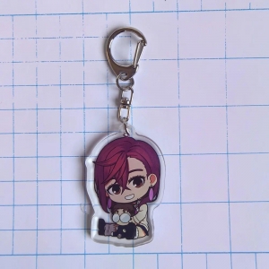 Anime Dandadan Momo Mica Keychain Fashion Car Keychain Bag Hanging Accessories Children Móc Khóa In Theo Yêu Cầu, Chất Liệu Mica Trong Suốt In 2 Mặt , Dày 4mm