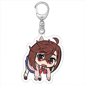 Anime Dandadan Turbo Granny Cartoon Key Ring Acrylic Keychain Jewelry Girl Pendant Fashion Móc Khóa In Theo Yêu Cầu, Chất Liệu Mica Trong Suốt In 2 Mặt , Dày 4mm