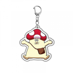 Anime Dead Dead Demons Dedede Destruction Acrylic Keychain Q Version Kawaii Accessories Móc Khóa In Theo Yêu Cầu, Chất Liệu Mica Trong Suốt In 2 Mặt , Dày 4mm