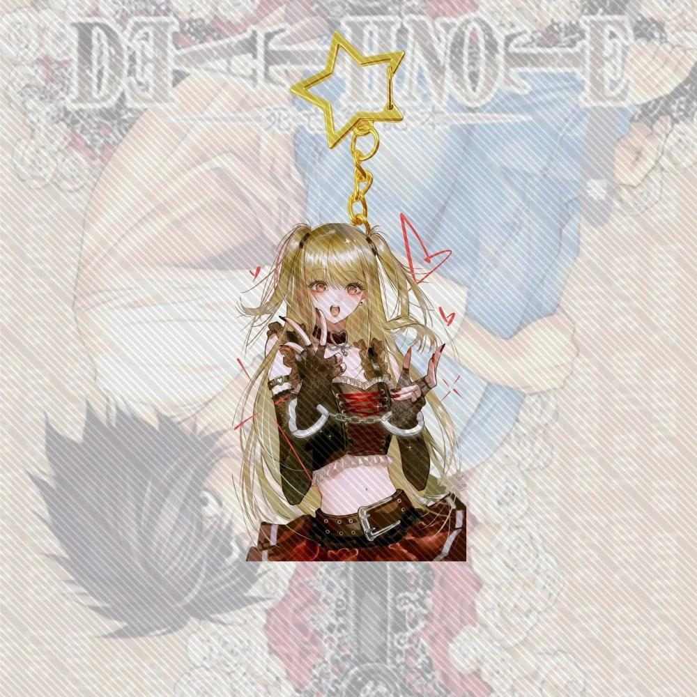 Anime Death Note Acrylic Keychain Characters Ornament Accessories Goods Micas Collection Móc Khóa In Theo Yêu Cầu, Chất Liệu Mica Trong Suốt In 2 Mặt , Dày 4mm 2 Anime Death Note Acrylic Keychain Characters Ornament Accessories Goods Micas Collection Móc Khóa In Theo Yêu Cầu, Chất Liệu Mica Trong Suốt In 2 Mặt , Dày 4mm - Ảnh 2