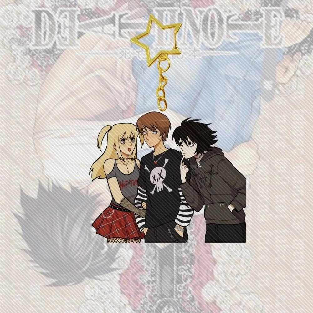 Anime Death Note Acrylic Keychain Characters Ornament Accessories Goods Micas Collection Móc Khóa In Theo Yêu Cầu, Chất Liệu Mica Trong Suốt In 2 Mặt , Dày 4mm 1 Anime Death Note Acrylic Keychain Characters Ornament Accessories Goods Micas Collection Móc Khóa In Theo Yêu Cầu, Chất Liệu Mica Trong Suốt In 2 Mặt , Dày 4mm