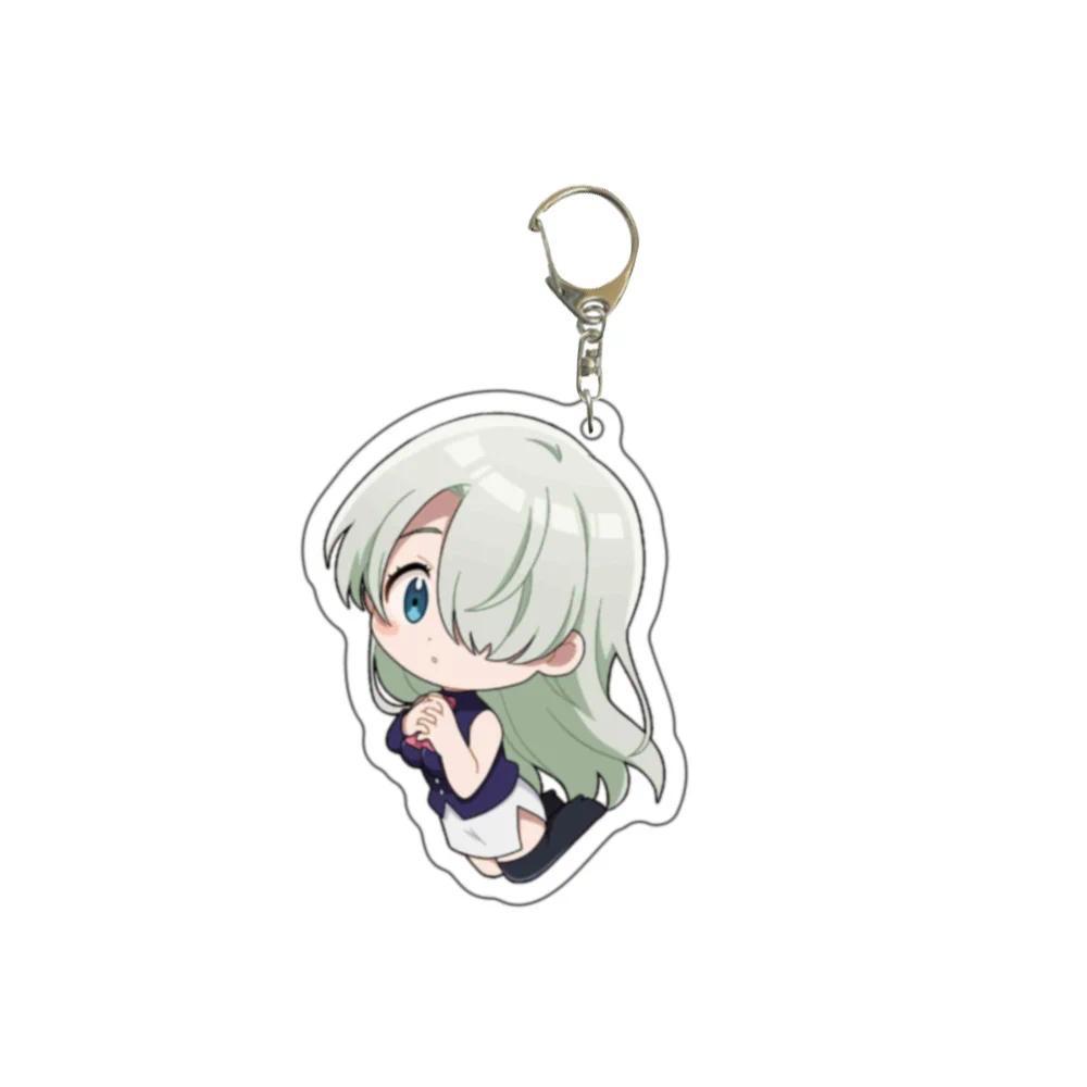 Anime Decorative Hook The Seven Deadly Sins Acrylic Keychain Characters Ornament Accessories Móc Khóa In Theo Yêu Cầu, Chất Liệu Mica Trong Suốt In 2 Mặt , Dày 4mm 3 Anime Decorative Hook The Seven Deadly Sins Acrylic Keychain Characters Ornament Accessories Móc Khóa In Theo Yêu Cầu, Chất Liệu Mica Trong Suốt In 2 Mặt , Dày 4mm - Ảnh 3