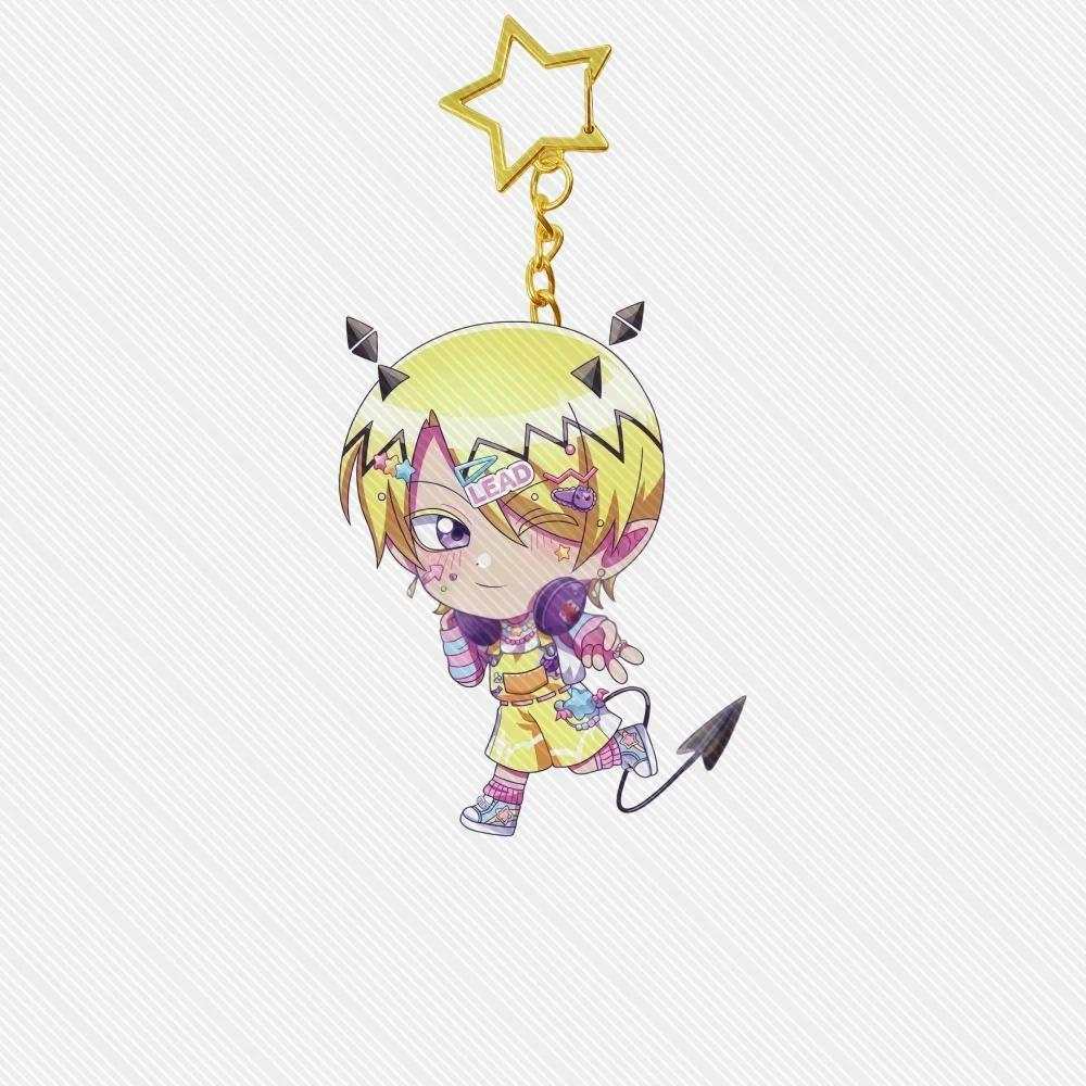 Anime Demon School Acrylic Decorative Hook Characters Ornament Accesorios Goods Transparent Móc Khóa In Theo Yêu Cầu, Chất Liệu Mica Trong Suốt In 2 Mặt , Dày 4mm 3 Anime Demon School Acrylic Decorative Hook Characters Ornament Accesorios Goods Transparent Móc Khóa In Theo Yêu Cầu, Chất Liệu Mica Trong Suốt In 2 Mặt , Dày 4mm - Ảnh 3
