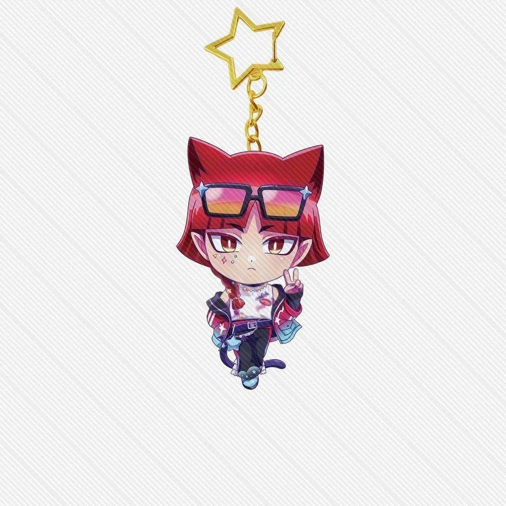 Anime Demon School Acrylic Decorative Hook Characters Ornament Accesorios Goods Transparent Móc Khóa In Theo Yêu Cầu, Chất Liệu Mica Trong Suốt In 2 Mặt , Dày 4mm 5 Anime Demon School Acrylic Decorative Hook Characters Ornament Accesorios Goods Transparent Móc Khóa In Theo Yêu Cầu, Chất Liệu Mica Trong Suốt In 2 Mặt , Dày 4mm - Ảnh 5
