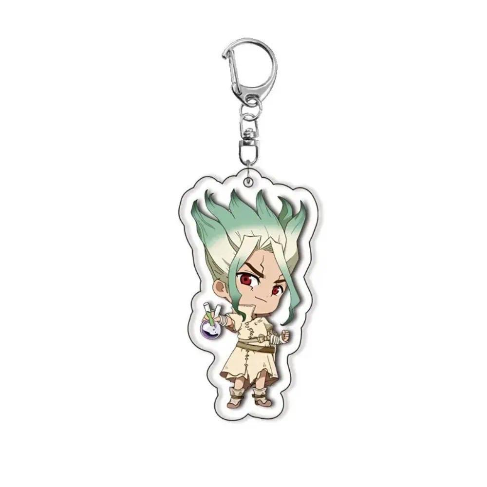 Anime Dr. Stone Cartoon Version Senku Ishigami Chrome Gen Asagiri Mica Charm Car Keychain Móc Khóa In Theo Yêu Cầu, Chất Liệu Mica Trong Suốt In 2 Mặt , Dày 4mm 3 Anime Dr. Stone Cartoon Version Senku Ishigami Chrome Gen Asagiri Mica Charm Car Keychain Móc Khóa In Theo Yêu Cầu, Chất Liệu Mica Trong Suốt In 2 Mặt , Dày 4mm - Ảnh 3
