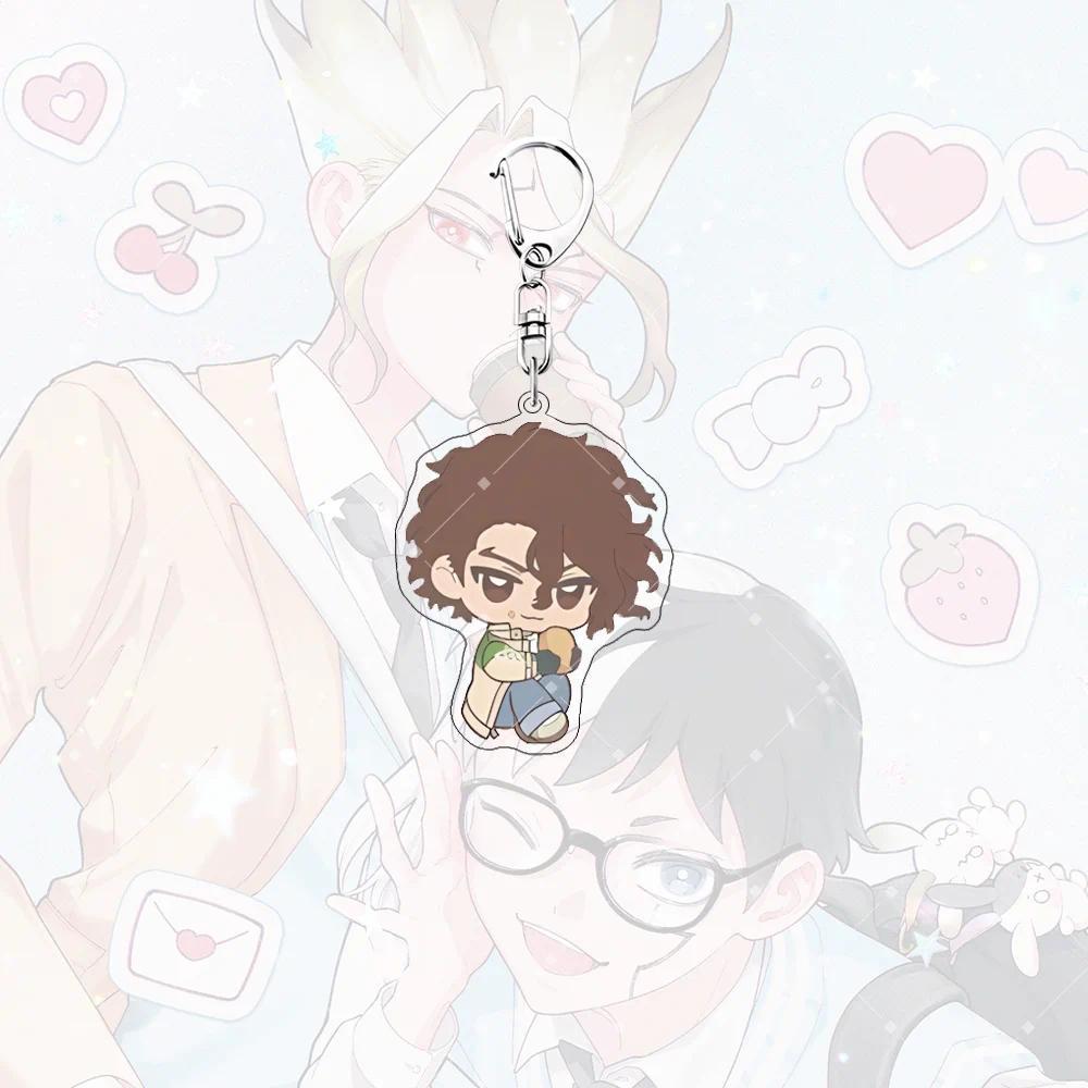 Anime Dr.stone 6cm Acrylic Keychainstanding Doll, Senku Ishigami Gen Asagiri Toon Bag Key Móc Khóa In Theo Yêu Cầu, Chất Liệu Mica Trong Suốt In 2 Mặt , Dày 4mm 10 Anime Dr.stone 6cm Acrylic Keychainstanding Doll, Senku Ishigami Gen Asagiri Toon Bag Key Móc Khóa In Theo Yêu Cầu, Chất Liệu Mica Trong Suốt In 2 Mặt , Dày 4mm - Ảnh 10