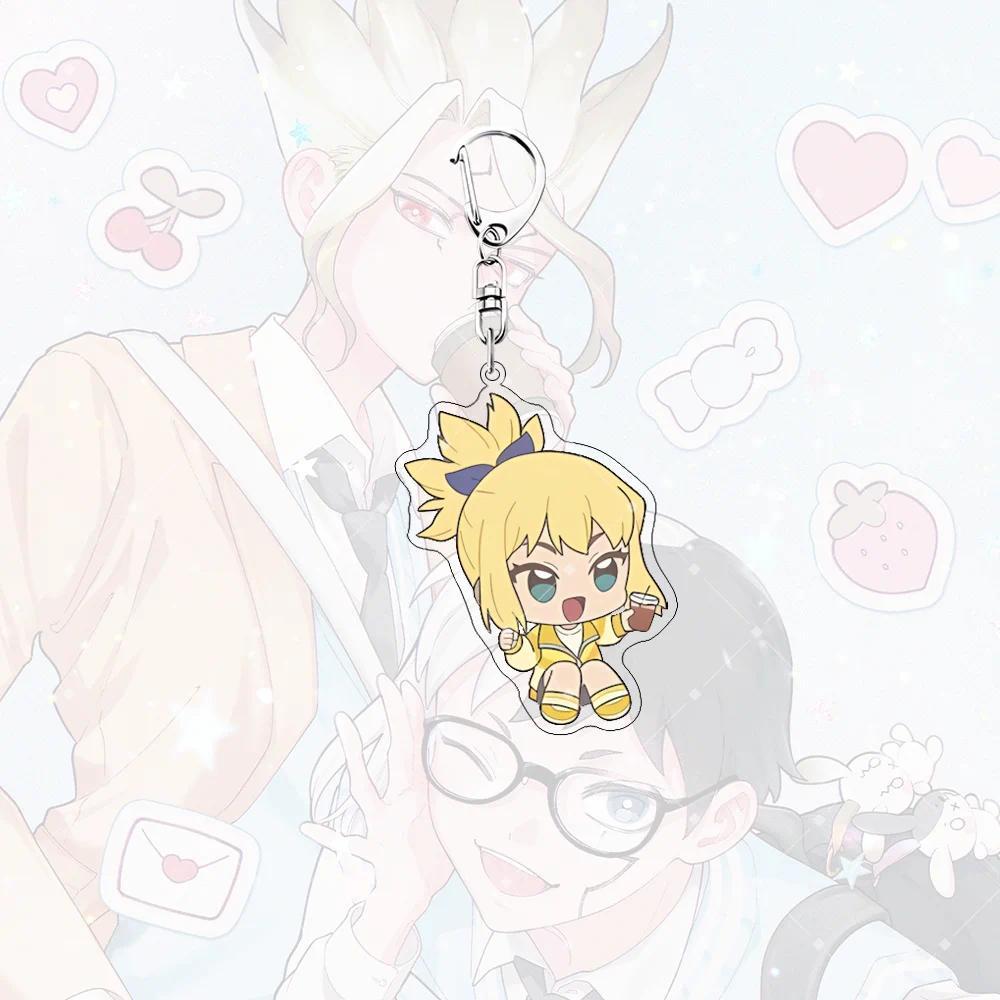 Anime Dr.stone 6cm Acrylic Keychainstanding Doll, Senku Ishigami Gen Asagiri Toon Bag Key Móc Khóa In Theo Yêu Cầu, Chất Liệu Mica Trong Suốt In 2 Mặt , Dày 4mm 1 Anime Dr.stone 6cm Acrylic Keychainstanding Doll, Senku Ishigami Gen Asagiri Toon Bag Key Móc Khóa In Theo Yêu Cầu, Chất Liệu Mica Trong Suốt In 2 Mặt , Dày 4mm