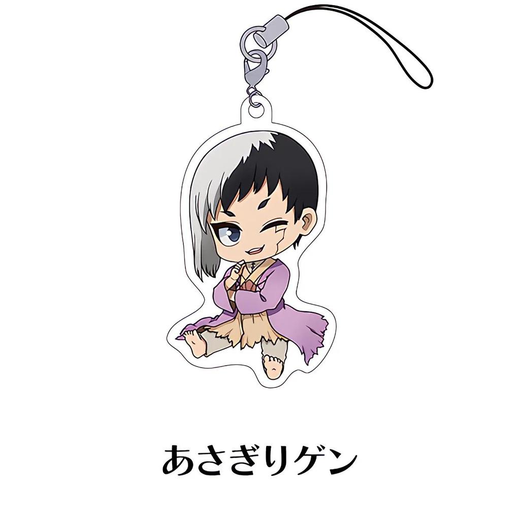 Anime Dr.stone Mica Keychain Model Cosplay Charm Characters Senku Tsukasa Taiju Kuromu Móc Khóa In Theo Yêu Cầu, Chất Liệu Mica Trong Suốt In 2 Mặt , Dày 4mm 4 Anime Dr.stone Mica Keychain Model Cosplay Charm Characters Senku Tsukasa Taiju Kuromu Móc Khóa In Theo Yêu Cầu, Chất Liệu Mica Trong Suốt In 2 Mặt , Dày 4mm - Ảnh 4