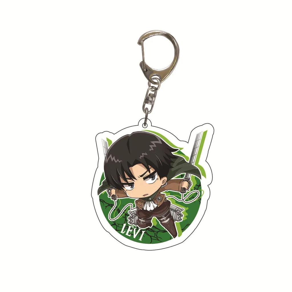 Anime Figure Attack On Titan Acrylic Keychain Model Cosplay Plate Holder Topper Birthday Fans Móc Khóa In Theo Yêu Cầu, Chất Liệu Mica Trong Suốt In 2 Mặt , Dày 4mm 8 Anime Figure Attack On Titan Acrylic Keychain Model Cosplay Plate Holder Topper Birthday Fans Móc Khóa In Theo Yêu Cầu, Chất Liệu Mica Trong Suốt In 2 Mặt , Dày 4mm - Ảnh 8