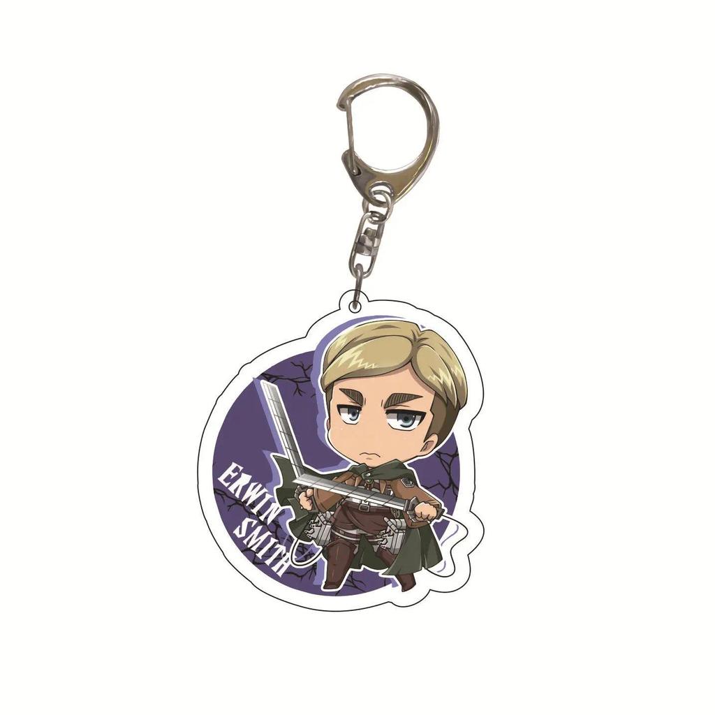 Anime Figure Attack On Titan Acrylic Keychain Model Cosplay Plate Holder Topper Birthday Fans Móc Khóa In Theo Yêu Cầu, Chất Liệu Mica Trong Suốt In 2 Mặt , Dày 4mm 9 Anime Figure Attack On Titan Acrylic Keychain Model Cosplay Plate Holder Topper Birthday Fans Móc Khóa In Theo Yêu Cầu, Chất Liệu Mica Trong Suốt In 2 Mặt , Dày 4mm - Ảnh 9