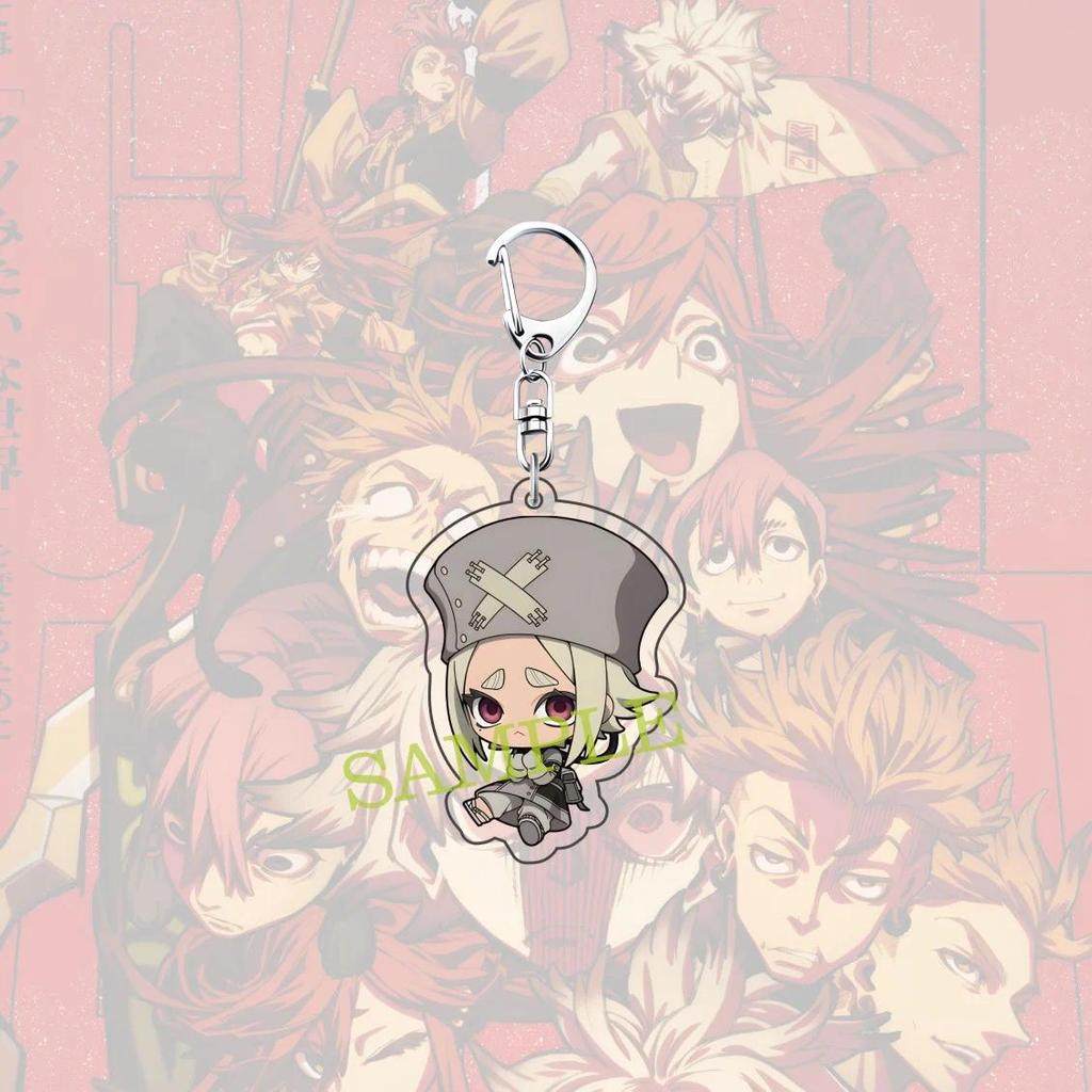 Anime Figure Keychain Gachiakuta Acrylic Cute Character Rudo Enjin Zanka Ation Móc Khóa In Theo Yêu Cầu, Chất Liệu Mica Trong Suốt In 2 Mặt , Dày 4mm 2 Anime Figure Keychain Gachiakuta Acrylic Cute Character Rudo Enjin Zanka Ation Móc Khóa In Theo Yêu Cầu, Chất Liệu Mica Trong Suốt In 2 Mặt , Dày 4mm - Ảnh 2