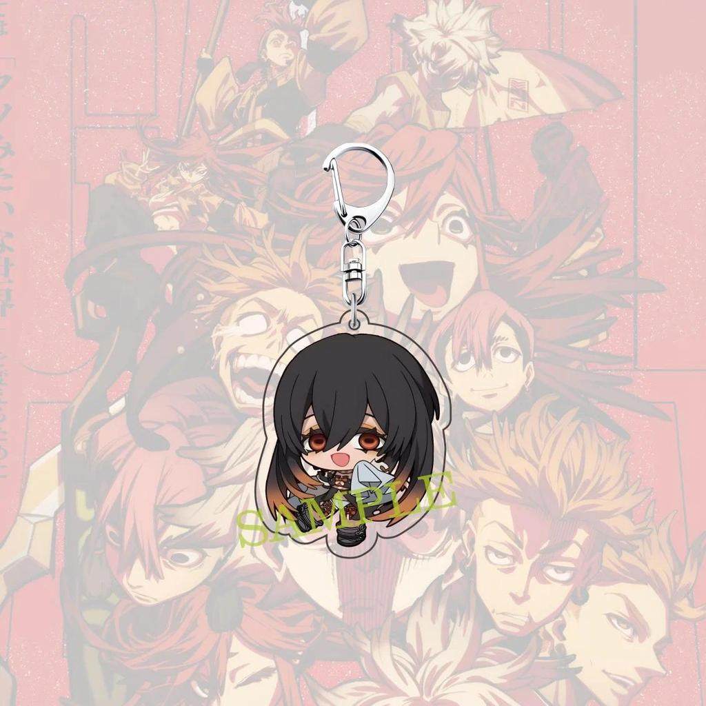 Anime Figure Keychain Gachiakuta Acrylic Cute Character Rudo Enjin Zanka Ation Móc Khóa In Theo Yêu Cầu, Chất Liệu Mica Trong Suốt In 2 Mặt , Dày 4mm 3 Anime Figure Keychain Gachiakuta Acrylic Cute Character Rudo Enjin Zanka Ation Móc Khóa In Theo Yêu Cầu, Chất Liệu Mica Trong Suốt In 2 Mặt , Dày 4mm - Ảnh 3