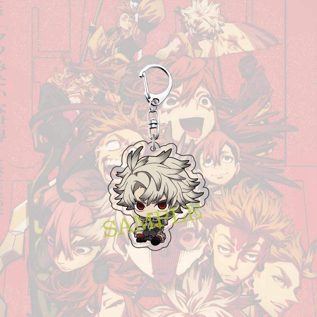 Anime Figure Keychain Gachiakuta Acrylic Cute Character Rudo Enjin Zanka Ation Móc Khóa In Theo Yêu Cầu, Chất Liệu Mica Trong Suốt In 2 Mặt , Dày 4mm 4 Anime Figure Keychain Gachiakuta Acrylic Cute Character Rudo Enjin Zanka Ation Móc Khóa In Theo Yêu Cầu, Chất Liệu Mica Trong Suốt In 2 Mặt , Dày 4mm - Ảnh 4