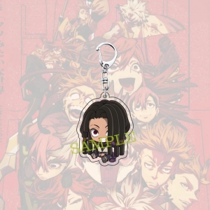 Anime Figure Keychain Gachiakuta Acrylic Cute Character Rudo Enjin Zanka Ation Móc Khóa In Theo Yêu Cầu, Chất Liệu Mica Trong Suốt In 2 Mặt , Dày 4mm
