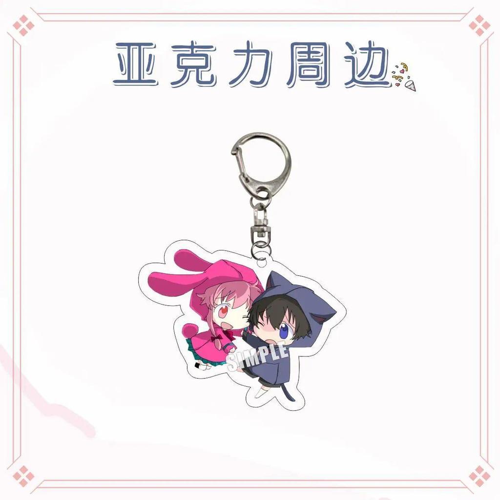 Anime Future Diary Keychain Gasai Yuno Acrylic Key Chain Bags Buckle Hanging Face Diy Móc Khóa In Theo Yêu Cầu, Chất Liệu Mica Trong Suốt In 2 Mặt , Dày 4mm 4 Anime Future Diary Keychain Gasai Yuno Acrylic Key Chain Bags Buckle Hanging Face Diy Móc Khóa In Theo Yêu Cầu, Chất Liệu Mica Trong Suốt In 2 Mặt , Dày 4mm - Ảnh 4