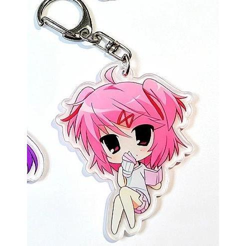 Anime Game Ddlc Acrylic Keychain Monika Key Chain Car Hanging Face Accessories Goods Friends Móc Khóa In Theo Yêu Cầu, Chất Liệu Mica Trong Suốt In 2 Mặt , Dày 4mm 3 Anime Game Ddlc Acrylic Keychain Monika Key Chain Car Hanging Face Accessories Goods Friends Móc Khóa In Theo Yêu Cầu, Chất Liệu Mica Trong Suốt In 2 Mặt , Dày 4mm - Ảnh 3