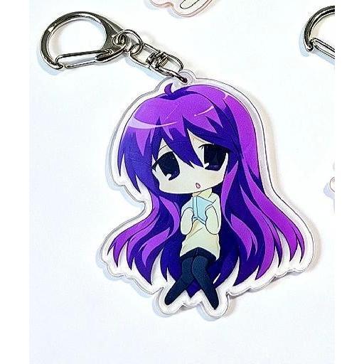 Anime Game Ddlc Acrylic Keychain Monika Key Chain Car Hanging Face Accessories Goods Friends Móc Khóa In Theo Yêu Cầu, Chất Liệu Mica Trong Suốt In 2 Mặt , Dày 4mm 4 Anime Game Ddlc Acrylic Keychain Monika Key Chain Car Hanging Face Accessories Goods Friends Móc Khóa In Theo Yêu Cầu, Chất Liệu Mica Trong Suốt In 2 Mặt , Dày 4mm - Ảnh 4