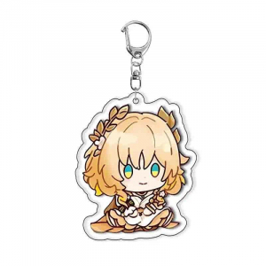 Anime Game Honkai:star Rail Mydei Keychain Acrylic Creative Small Pendant Peripheral Backpack Móc Khóa In Theo Yêu Cầu, Chất Liệu Mica Trong Suốt In 2 Mặt , Dày 4mm