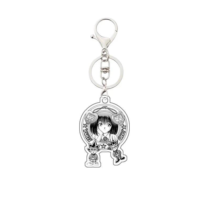 Anime Game Yugioh Series Yugi Muto Tea Gardner Acrylic Keychain Diy Homemade Creative Acrylic Móc Khóa In Theo Yêu Cầu, Chất Liệu Mica Trong Suốt In 2 Mặt , Dày 4mm 6 Anime Game Yugioh Series Yugi Muto Tea Gardner Acrylic Keychain Diy Homemade Creative Acrylic Móc Khóa In Theo Yêu Cầu, Chất Liệu Mica Trong Suốt In 2 Mặt , Dày 4mm - Ảnh 6