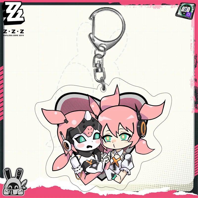 Anime Game Zenless Zone Zero Ellen Joe Koleda Belobog Von Lycaon Mica Keychain Jewelry Bag Móc Khóa In Theo Yêu Cầu, Chất Liệu Mica Trong Suốt In 2 Mặt , Dày 4mm 3 Anime Game Zenless Zone Zero Ellen Joe Koleda Belobog Von Lycaon Mica Keychain Jewelry Bag Móc Khóa In Theo Yêu Cầu, Chất Liệu Mica Trong Suốt In 2 Mặt , Dày 4mm - Ảnh 3
