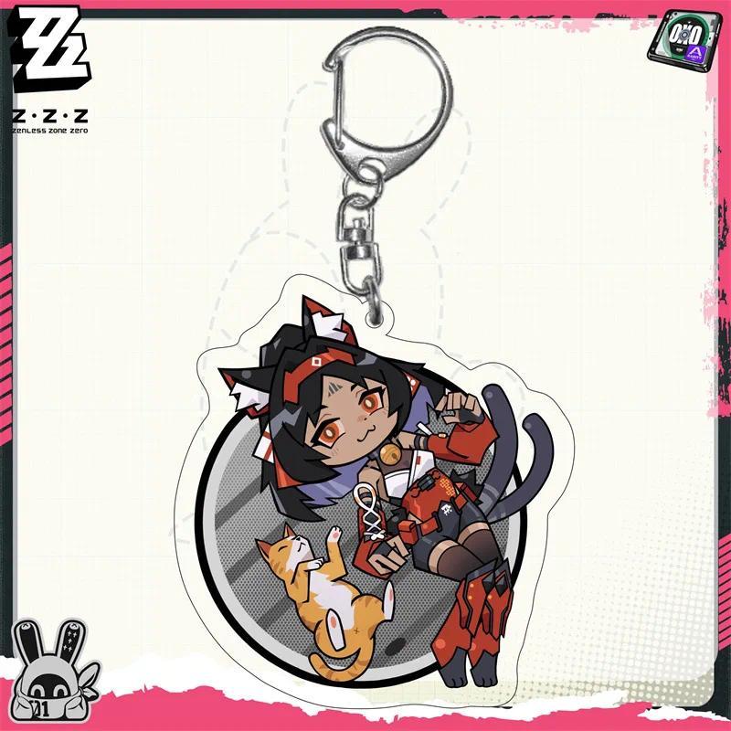 Anime Game Zenless Zone Zero Ellen Joe Koleda Belobog Von Lycaon Mica Keychain Jewelry Bag Móc Khóa In Theo Yêu Cầu, Chất Liệu Mica Trong Suốt In 2 Mặt , Dày 4mm 5 Anime Game Zenless Zone Zero Ellen Joe Koleda Belobog Von Lycaon Mica Keychain Jewelry Bag Móc Khóa In Theo Yêu Cầu, Chất Liệu Mica Trong Suốt In 2 Mặt , Dày 4mm - Ảnh 5
