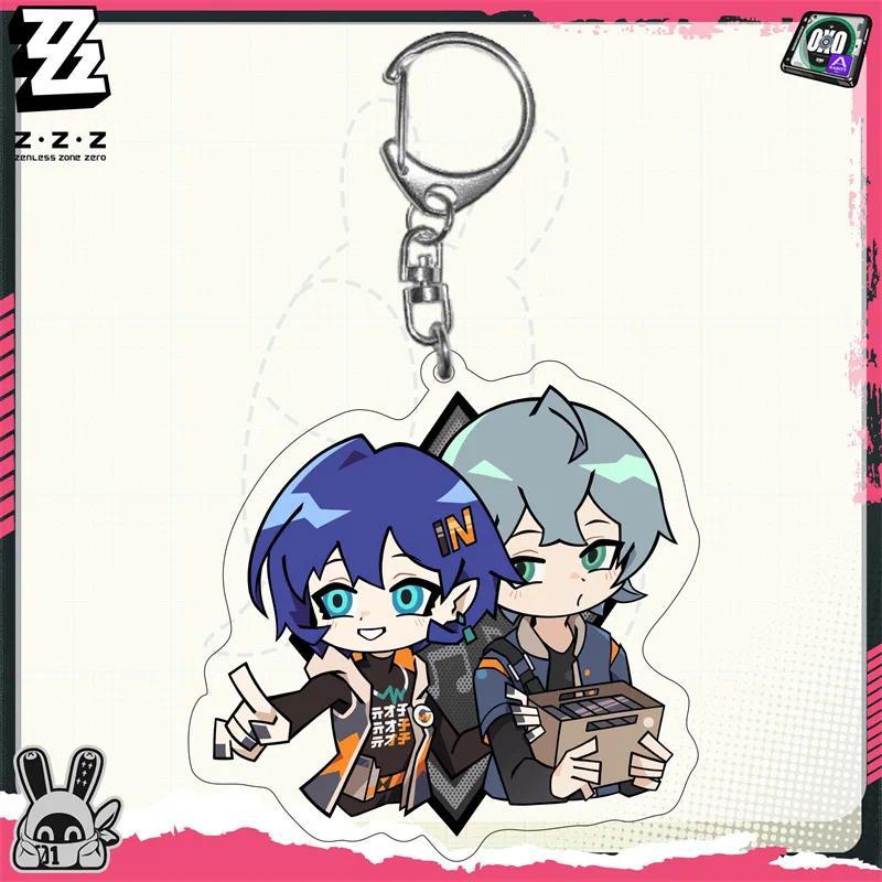 Anime Game Zenless Zone Zero Ellen Joe Koleda Belobog Von Lycaon Mica Keychain Jewelry Bag Móc Khóa In Theo Yêu Cầu, Chất Liệu Mica Trong Suốt In 2 Mặt , Dày 4mm 6 Anime Game Zenless Zone Zero Ellen Joe Koleda Belobog Von Lycaon Mica Keychain Jewelry Bag Móc Khóa In Theo Yêu Cầu, Chất Liệu Mica Trong Suốt In 2 Mặt , Dày 4mm - Ảnh 6