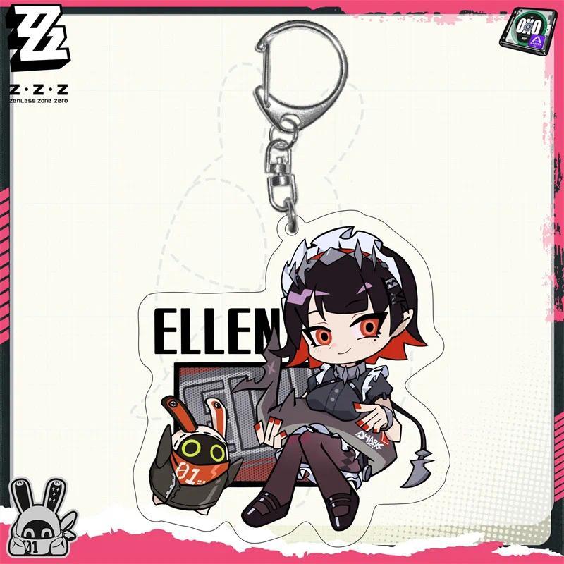 Anime Game Zenless Zone Zero Ellen Joe Koleda Belobog Von Lycaon Mica Keychain Jewelry Bag Móc Khóa In Theo Yêu Cầu, Chất Liệu Mica Trong Suốt In 2 Mặt , Dày 4mm 7 Anime Game Zenless Zone Zero Ellen Joe Koleda Belobog Von Lycaon Mica Keychain Jewelry Bag Móc Khóa In Theo Yêu Cầu, Chất Liệu Mica Trong Suốt In 2 Mặt , Dày 4mm - Ảnh 7