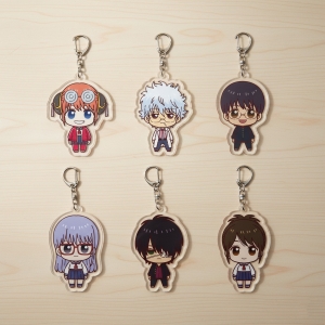 Anime Gintama 3-z Ginpachi Sensei 6cm Acrylic Keychain Pendant Bag Car Keychain Cell Phone Móc Khóa In Theo Yêu Cầu, Chất Liệu Mica Trong Suốt In 2 Mặt , Dày 4mm
