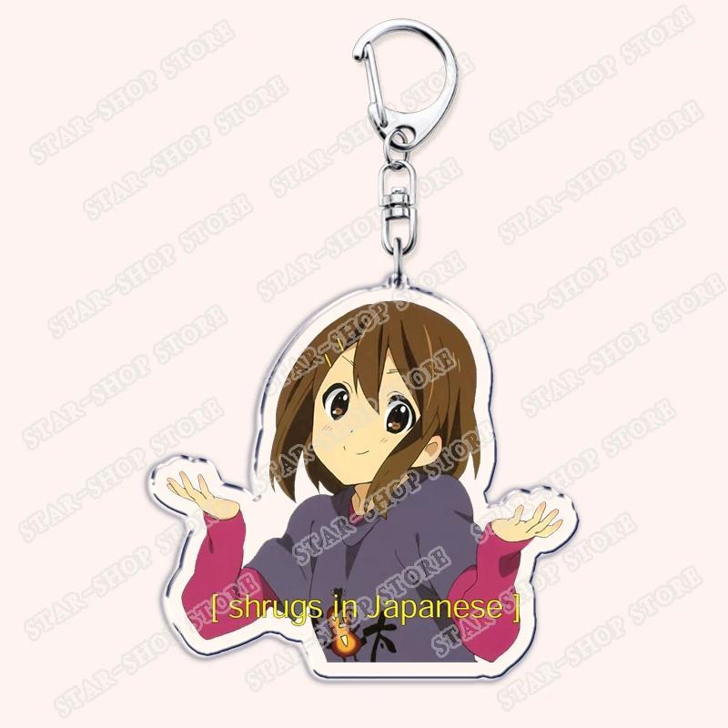 Anime Girl Keychains Kawaii Yui Hirasawa Mugi Azusa Keion Yui Mio Meme Mica Keychain Móc Khóa In Theo Yêu Cầu, Chất Liệu Mica Trong Suốt In 2 Mặt , Dày 4mm 17 Anime Girl Keychains Kawaii Yui Hirasawa Mugi Azusa Keion Yui Mio Meme Mica Keychain Móc Khóa In Theo Yêu Cầu, Chất Liệu Mica Trong Suốt In 2 Mặt , Dày 4mm - Ảnh 17