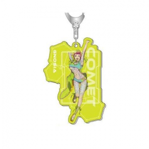 Anime Gnosia Mica Keychain Models Yuri Setsu Sq Racio Jina Shigemichi Cosplay Model Dorm Móc Khóa In Theo Yêu Cầu, Chất Liệu Mica Trong Suốt In 2 Mặt , Dày 4mm