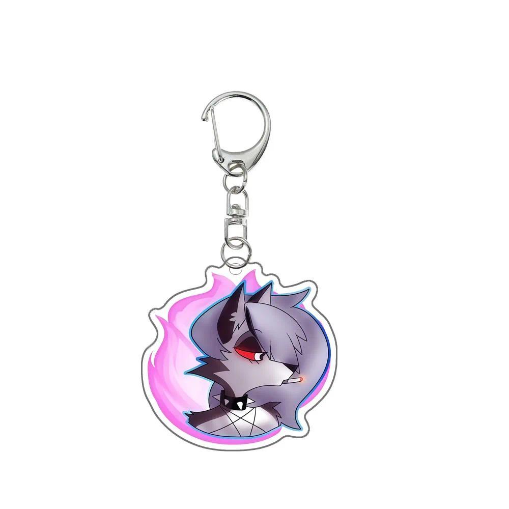 Anime Hazbin Hotel Charlie Morningstar Angel Dust Vaggie Alastor Husk Acrylic Keychain Bag Móc Khóa In Theo Yêu Cầu, Chất Liệu Mica Trong Suốt In 2 Mặt , Dày 4mm 11 Anime Hazbin Hotel Charlie Morningstar Angel Dust Vaggie Alastor Husk Acrylic Keychain Bag Móc Khóa In Theo Yêu Cầu, Chất Liệu Mica Trong Suốt In 2 Mặt , Dày 4mm - Ảnh 11