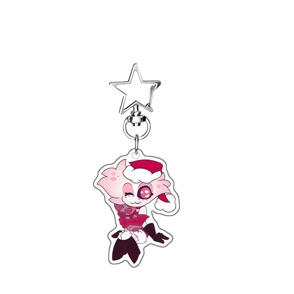Anime Hazbin Hotel Charlie Morningstar Angel Dust Vaggie Alastor Husk Acrylic Keychain Bag Móc Khóa In Theo Yêu Cầu, Chất Liệu Mica Trong Suốt In 2 Mặt , Dày 4mm 5 Anime Hazbin Hotel Charlie Morningstar Angel Dust Vaggie Alastor Husk Acrylic Keychain Bag Móc Khóa In Theo Yêu Cầu, Chất Liệu Mica Trong Suốt In 2 Mặt , Dày 4mm - Ảnh 5