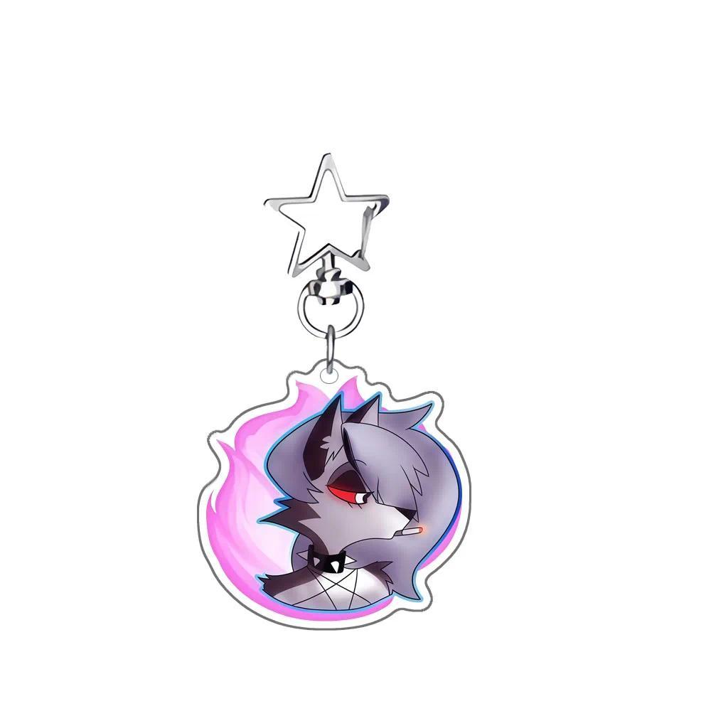 Anime Hazbin Hotel Charlie Morningstar Angel Dust Vaggie Alastor Husk Acrylic Keychain Bag Móc Khóa In Theo Yêu Cầu, Chất Liệu Mica Trong Suốt In 2 Mặt , Dày 4mm 6 Anime Hazbin Hotel Charlie Morningstar Angel Dust Vaggie Alastor Husk Acrylic Keychain Bag Móc Khóa In Theo Yêu Cầu, Chất Liệu Mica Trong Suốt In 2 Mặt , Dày 4mm - Ảnh 6