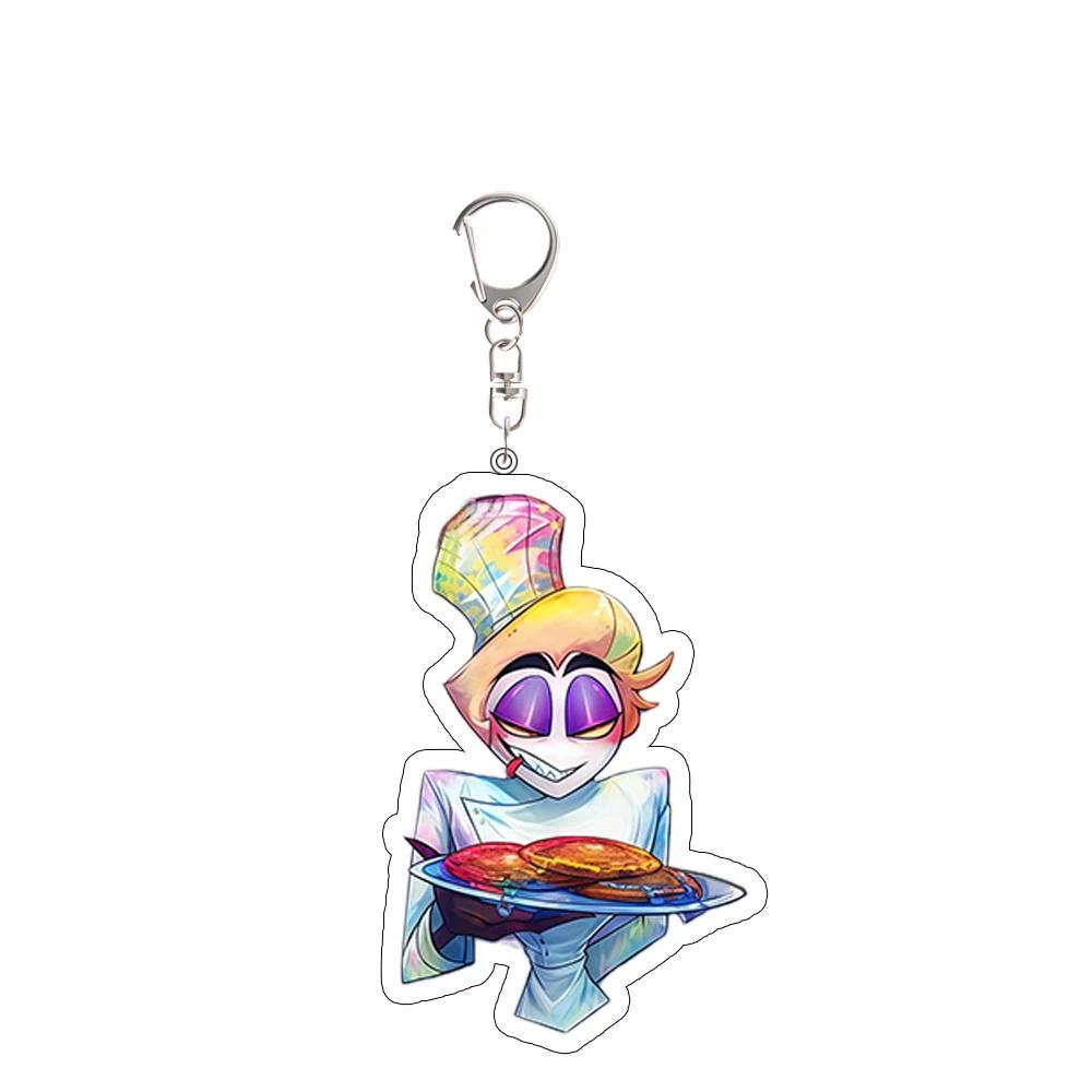 Anime Hazbin Hotel Charlie Morningstar Vox Lucifer Alastor Mica Keychain Keychain Accessories Móc Khóa In Theo Yêu Cầu, Chất Liệu Mica Trong Suốt In 2 Mặt , Dày 4mm 3 Anime Hazbin Hotel Charlie Morningstar Vox Lucifer Alastor Mica Keychain Keychain Accessories Móc Khóa In Theo Yêu Cầu, Chất Liệu Mica Trong Suốt In 2 Mặt , Dày 4mm - Ảnh 3