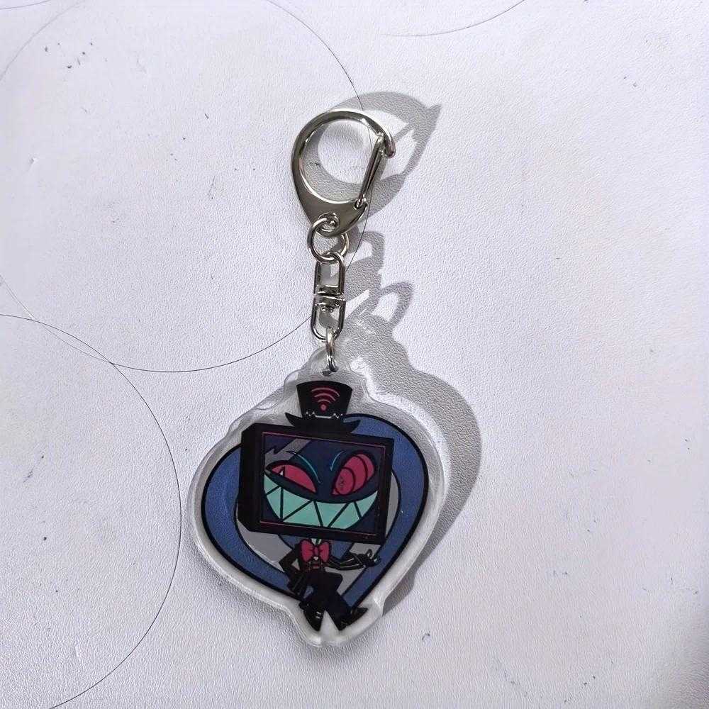Anime Hazbin Hotel Figures Q Edition Acrylics Keychain Fashion Anime Action Figure Collection Móc Khóa In Theo Yêu Cầu, Chất Liệu Mica Trong Suốt In 2 Mặt , Dày 4mm 17 Anime Hazbin Hotel Figures Q Edition Acrylics Keychain Fashion Anime Action Figure Collection Móc Khóa In Theo Yêu Cầu, Chất Liệu Mica Trong Suốt In 2 Mặt , Dày 4mm - Ảnh 17