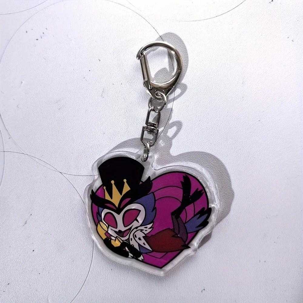 Anime Hazbin Hotel Figures Q Edition Acrylics Keychain Fashion Anime Action Figure Collection Móc Khóa In Theo Yêu Cầu, Chất Liệu Mica Trong Suốt In 2 Mặt , Dày 4mm 21 Anime Hazbin Hotel Figures Q Edition Acrylics Keychain Fashion Anime Action Figure Collection Móc Khóa In Theo Yêu Cầu, Chất Liệu Mica Trong Suốt In 2 Mặt , Dày 4mm - Ảnh 21
